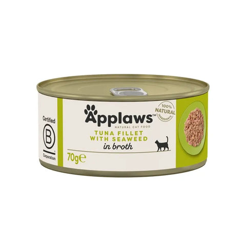 Applaws  - Ap1009 Tuna Fish Seaweed Rice Canned Cat