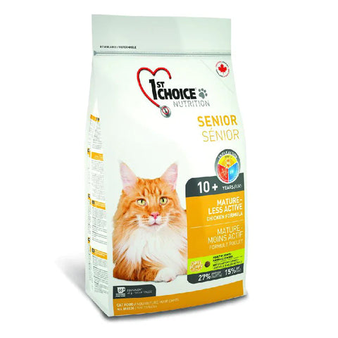 1st Choice 壹之選：高齡貓關節保健去毛球雞肉配方糧|1st Choice - Senior Cat Joint Health Hair Ball Chicken Formula