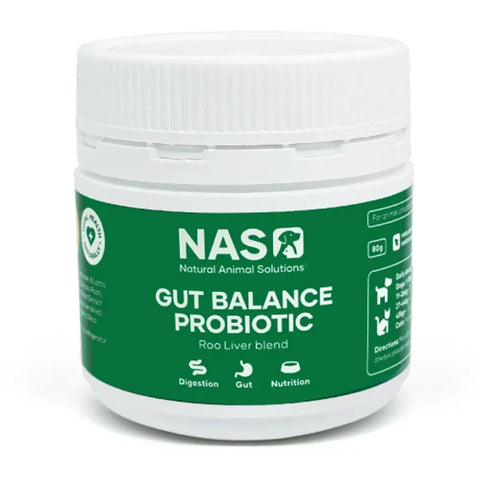 Natural Animal Solutions	 - Intestinal beneficial bacteria balancing powder contains kangaroo liver 