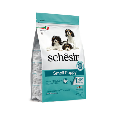 Schesir 雪詩雅：天然雞肉小型幼犬糧|Schesir - Natural Chicken Small Puppy Food