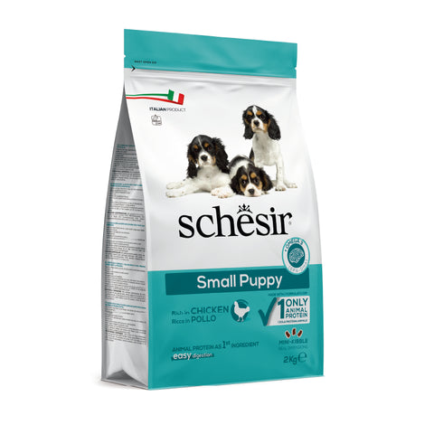 Schesir 雪詩雅 : 天然雞肉小型幼犬糧|Schesir - Natural Chicken Small Puppy Food