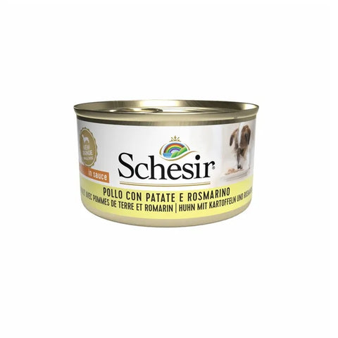 Schesir  - 1701 Chicken Potato Rosemary Dog Soup Can