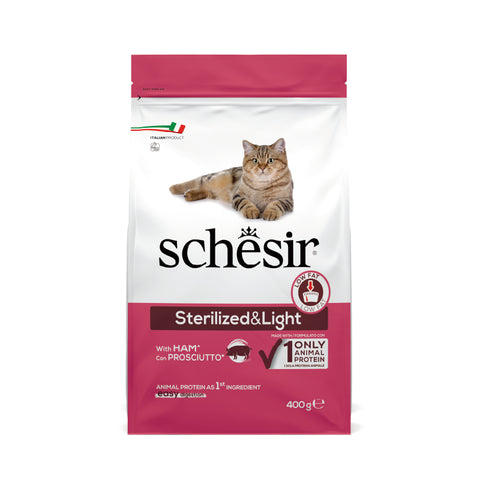 Schesir 雪詩雅：火腿絕育及體重控制貓糧|Schesir - Ham Spayed & Weight Control Cat Food