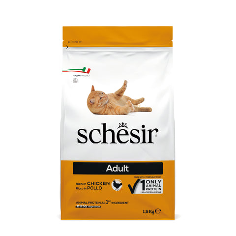 Schesir 雪詩雅 : 天然雞肉成貓糧|Schesir - Natural Chicken Cat Food