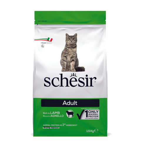 Schesir 雪詩雅：天然羊肉成貓糧|Schesir - Natural Lamb Cat Food