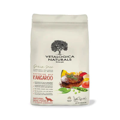 Vetalogica Naturals : 成犬無穀野生袋鼠肉低敏感糧