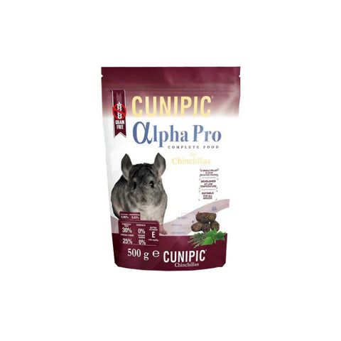 Cunipic - Low Temperature Grain Free  Low Fat  High Fiber Chinchilla Food